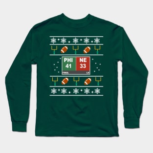 Final Score Ugly Sweater Long Sleeve T-Shirt